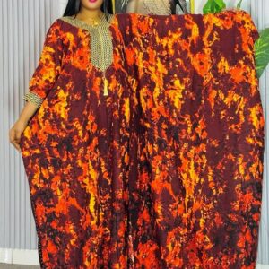 boubou majestueux bleu nuit